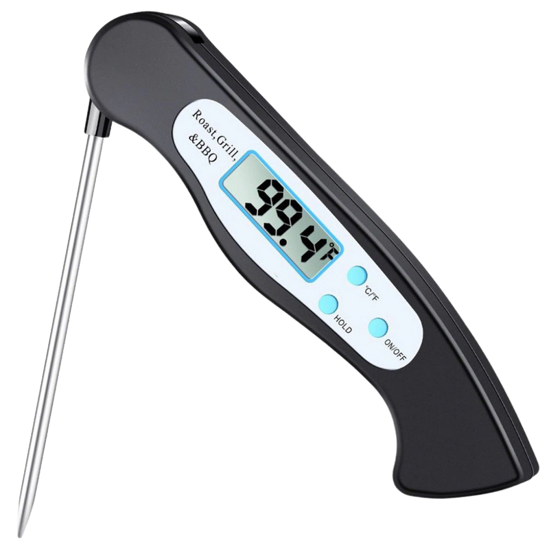 Zusammenklappbares digitales Lebensmittelthermometer mit Sofortanzeige