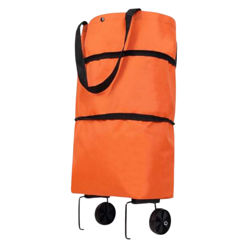 Faltbare Trolley-Lebensmitteltasche 30L