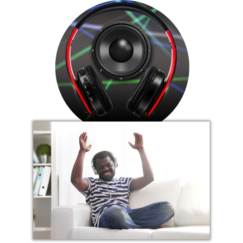 Zusammenklappbare Bluetooth-Kopfhörer