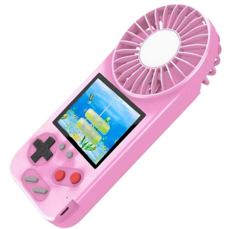Handgehaltene Multi-Game-Konsole mit Ventilator