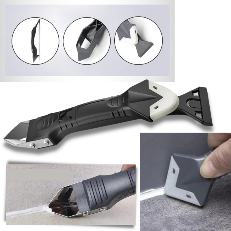 Multi-Material Verstemm- und Schabewerkzeug