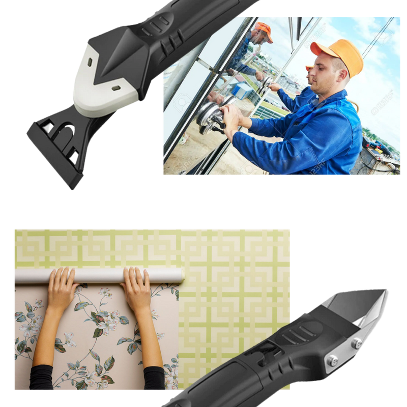 Multi-Material Verstemm- und Schabewerkzeug