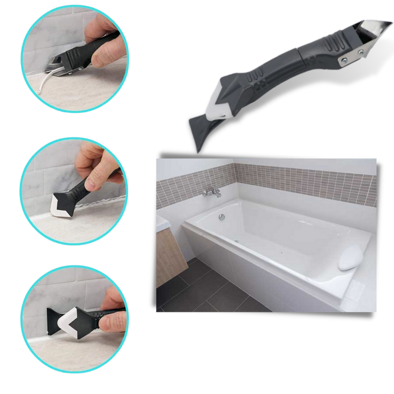 Multi-Material Verstemm- und Schabewerkzeug