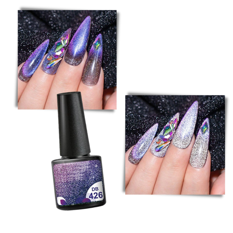 Galaxie Leuchtender Nagellack Kit