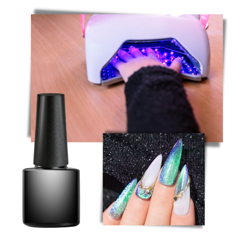 Galaxie Leuchtender Nagellack Kit