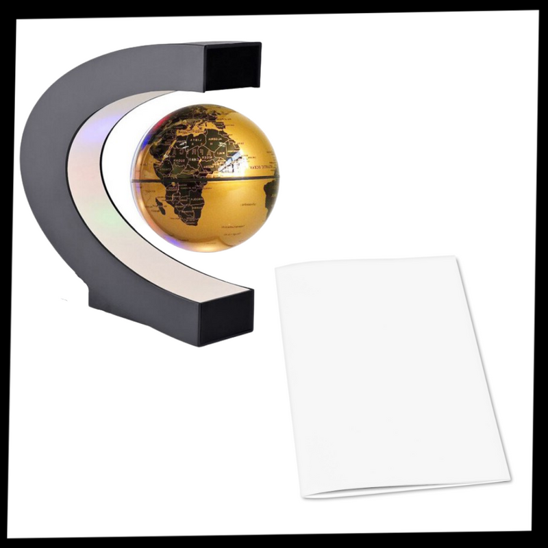 Magnetischer LED-Globus