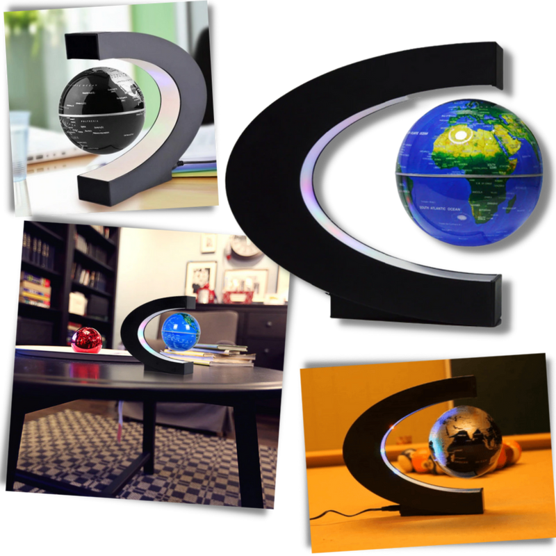 Magnetischer LED-Globus
