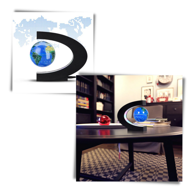 Magnetischer LED-Globus