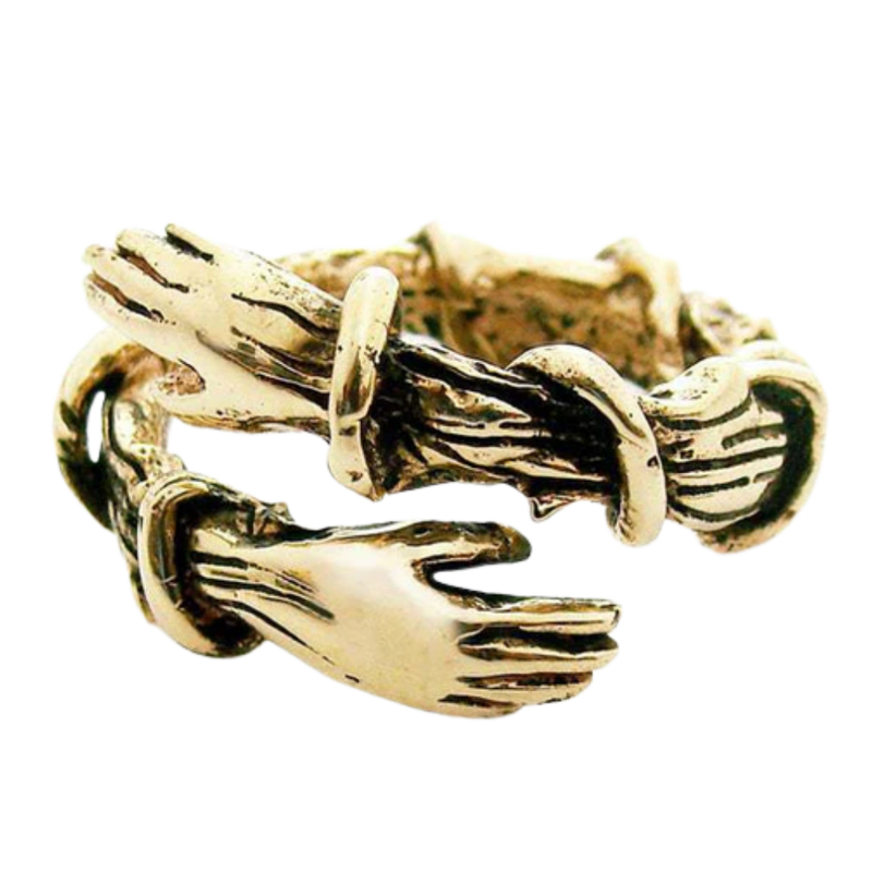 Kreativer Umarmungs-Ring