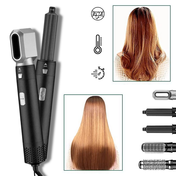 Haarglätter 5-in-1-Set