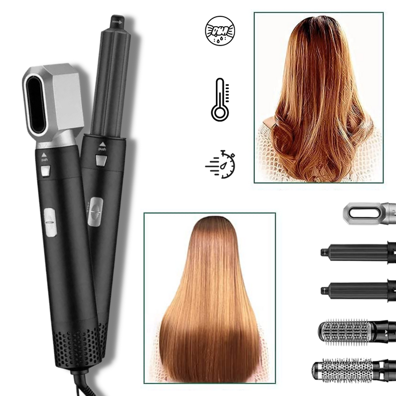 Haarglätter 5-in-1-Set