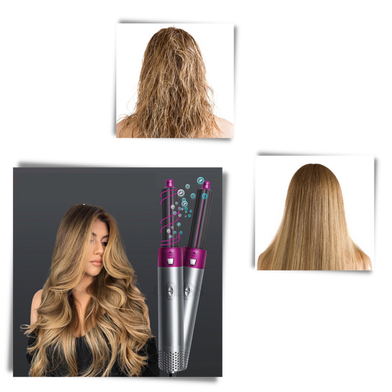 Haarglätter 5-in-1-Set