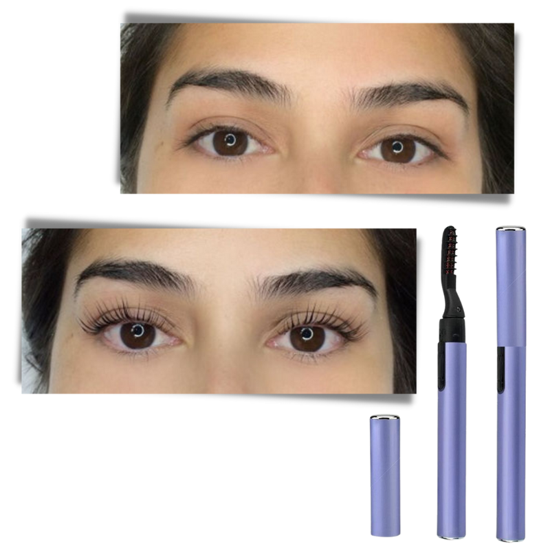 Beheizte Wimpernzangenbürste