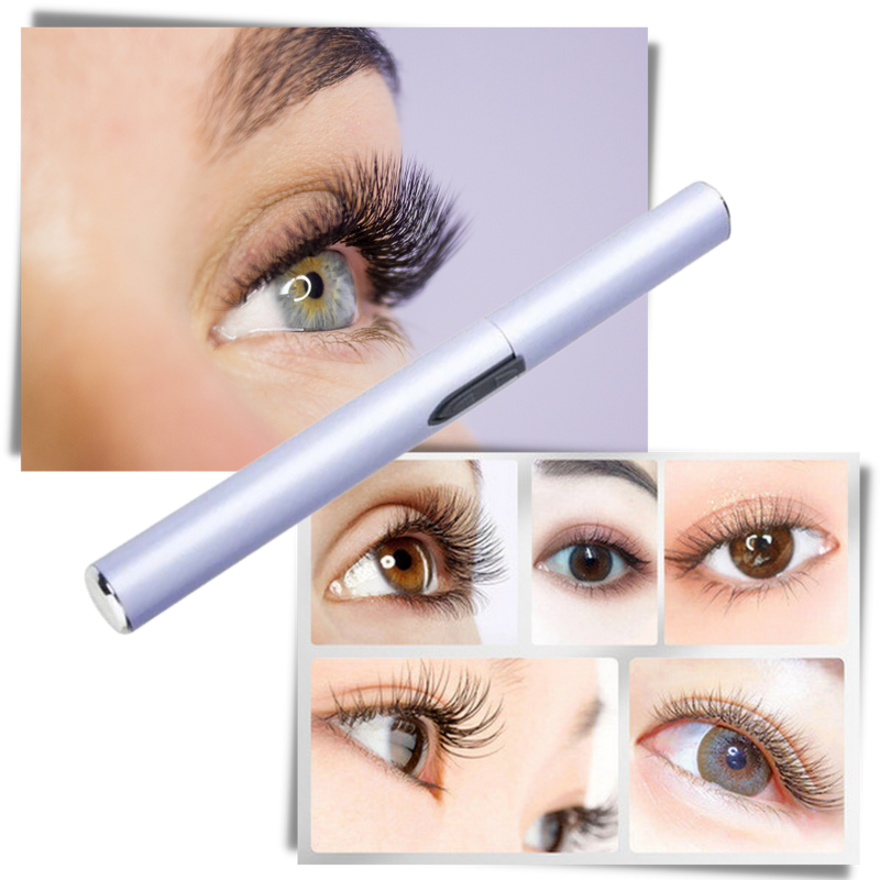 Beheizte Wimpernzangenbürste