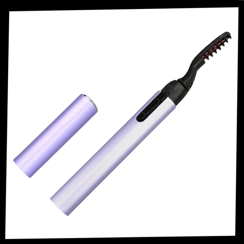 Beheizte Wimpernzangenbürste