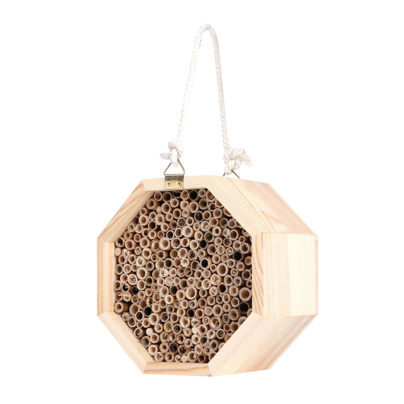Sechseckiges Holz-Bienenhaus