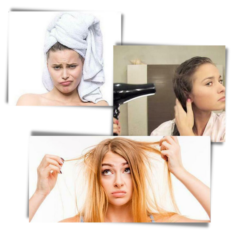 Sofort trocknendes Haarhandtuch