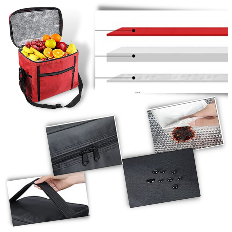Isolierte Lunch-Tasche