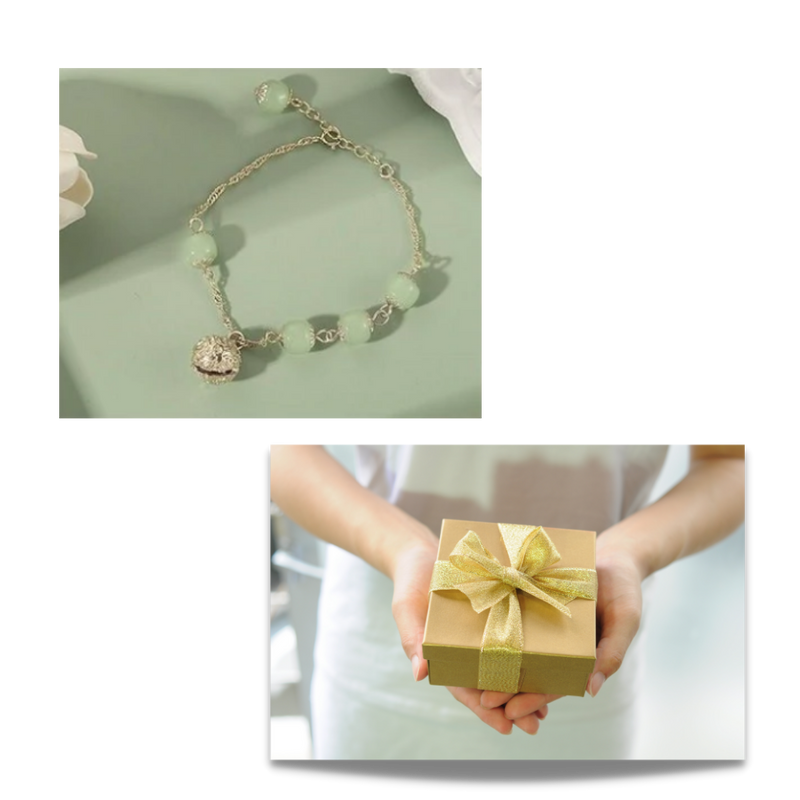Hetian Jade-Glocken-Armband