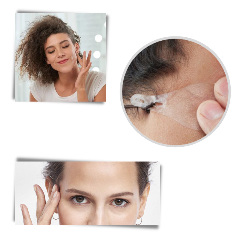 Unsichtbare Face-Lift-Aufkleber