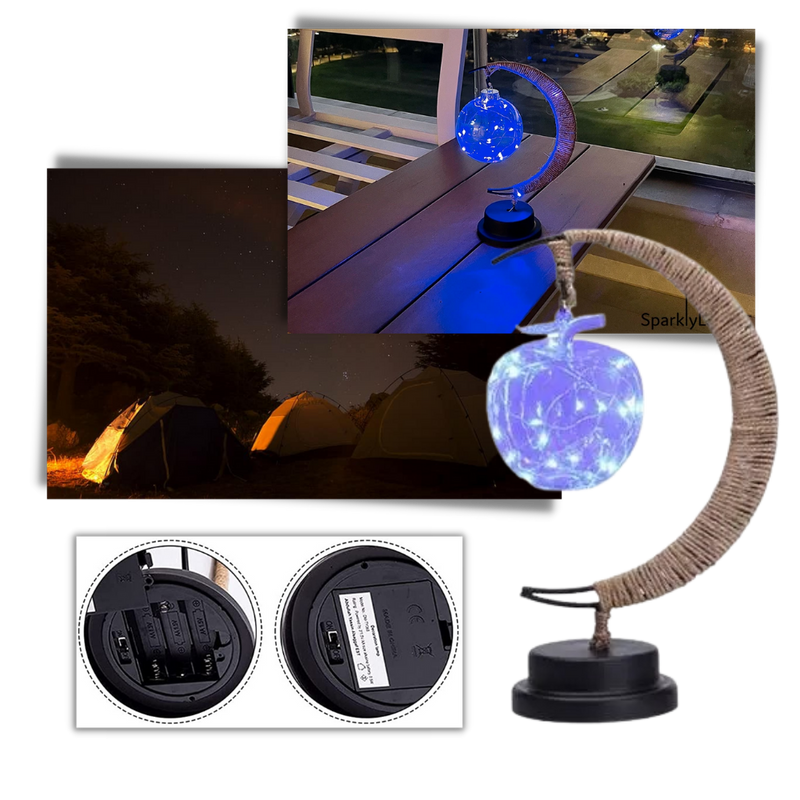 Verzauberte Mond-LED-Lampe