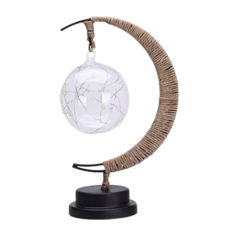 Verzauberte Mond-LED-Lampe