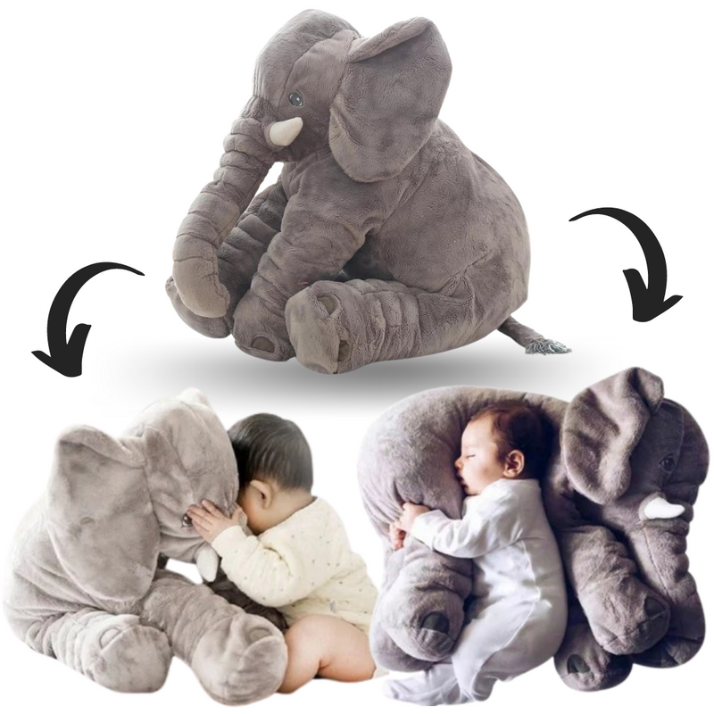Großes Baby-Elefanten-Plüsch-Kissen