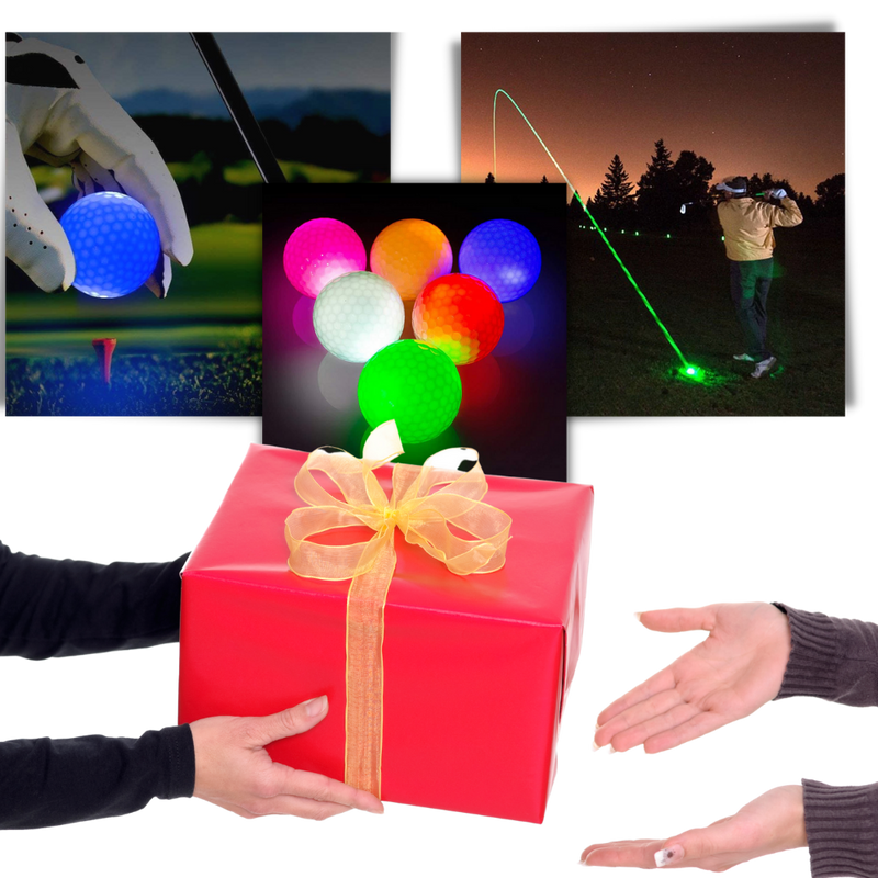 6er-Pack LED-Leuchtgolfbälle