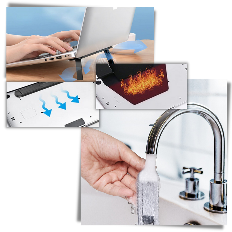 Leichter, unsichtbarer Laptop-Halter aus Aluminium