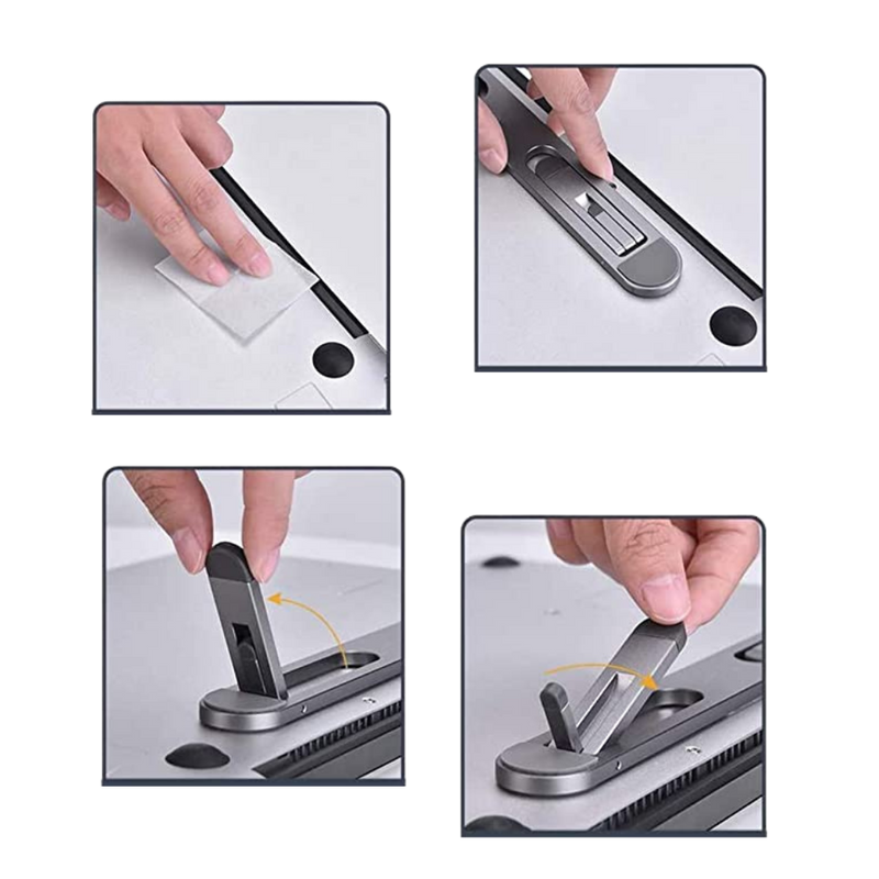 Leichter, unsichtbarer Laptop-Halter aus Aluminium