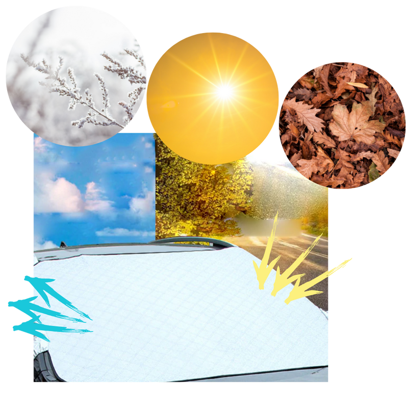 Magnetische Windschutzscheibenabdeckung