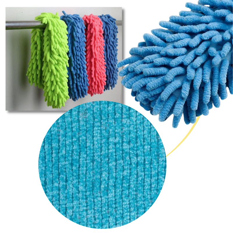 Flexibles Staubtuch aus Mikrofaser