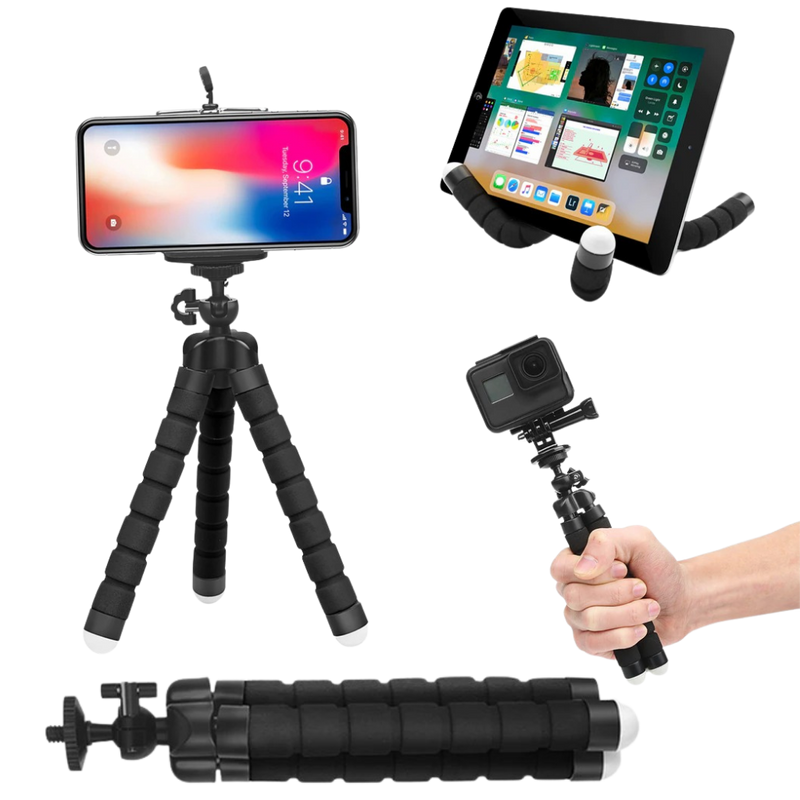Flexibles Mini-Handy-Stativ-Set