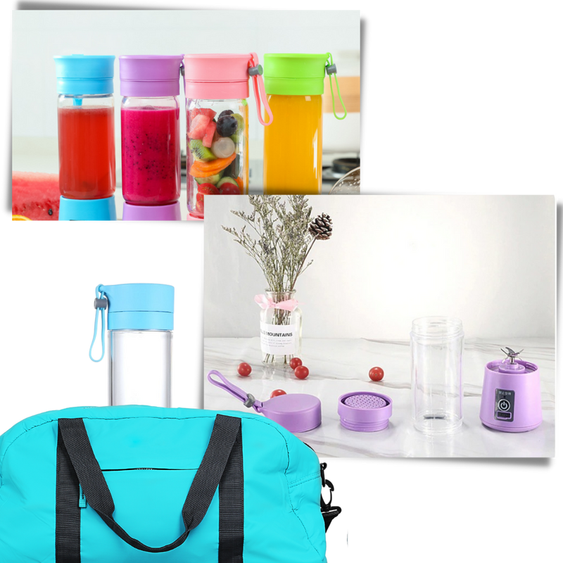 Tragbare Mini-Saftmischflasche