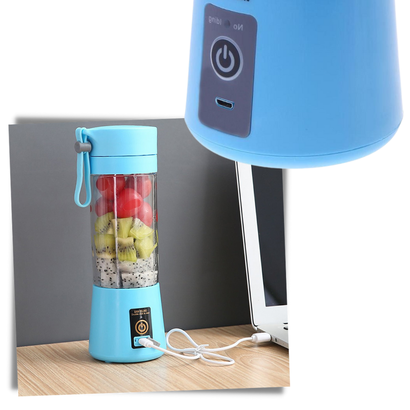 Tragbare Mini-Saftmischflasche