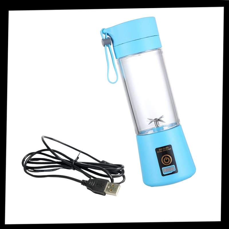 Tragbare Mini-Saftmischflasche
