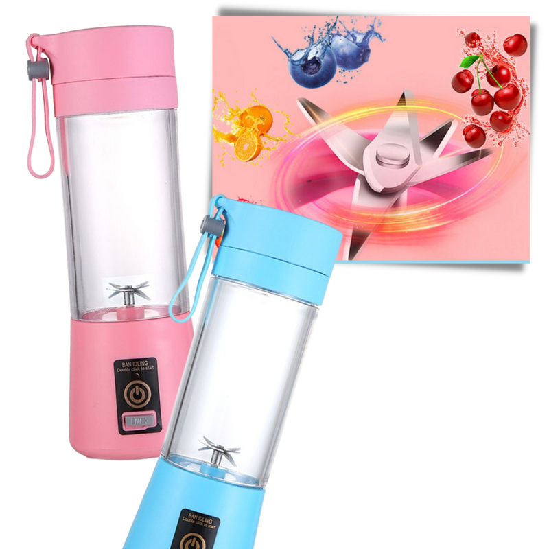 Tragbare Mini-Saftmischflasche
