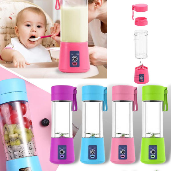 Tragbare Mini-Saftmischflasche