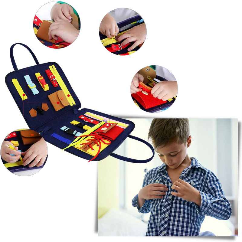 Montessori-Koffer der Geschicklichkeit