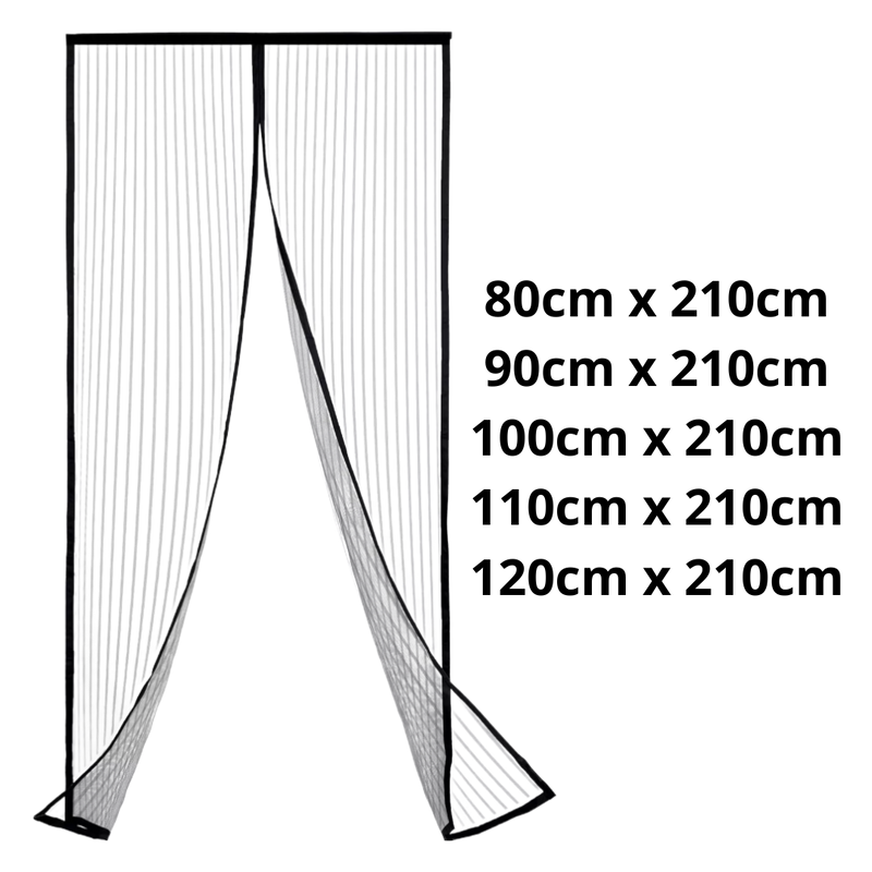 Magnetisches Mückengitter für Türen
