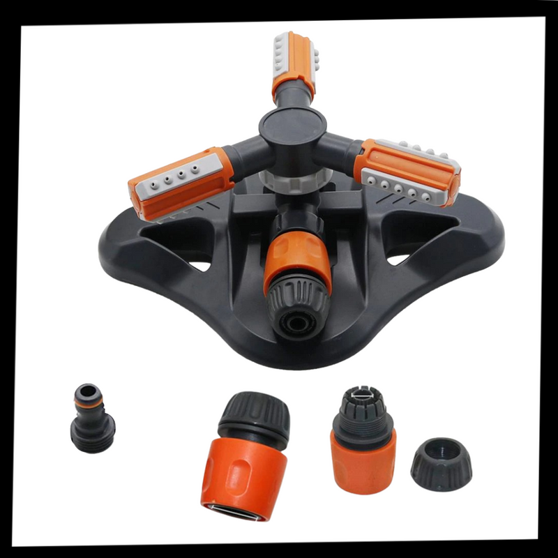 Einstellbare 360°-Sprinkleranlage