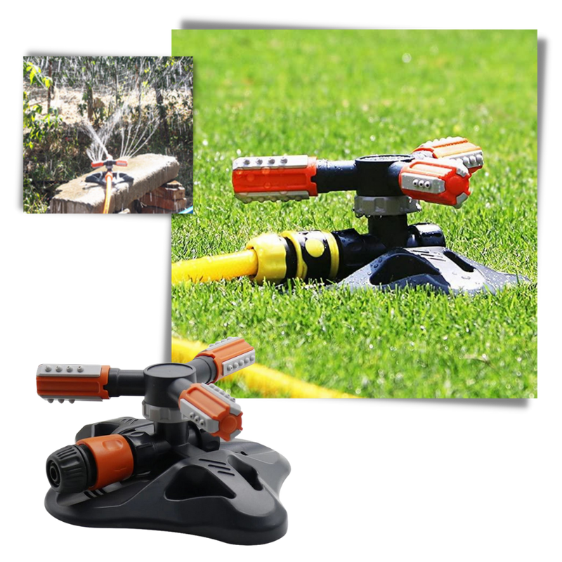 Einstellbare 360°-Sprinkleranlage