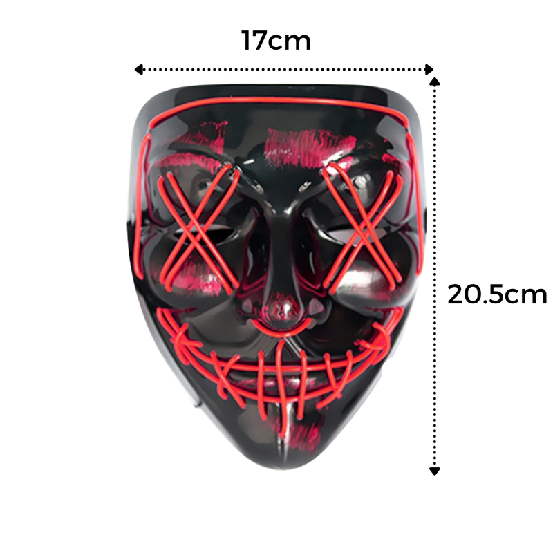 Neon LED Maske