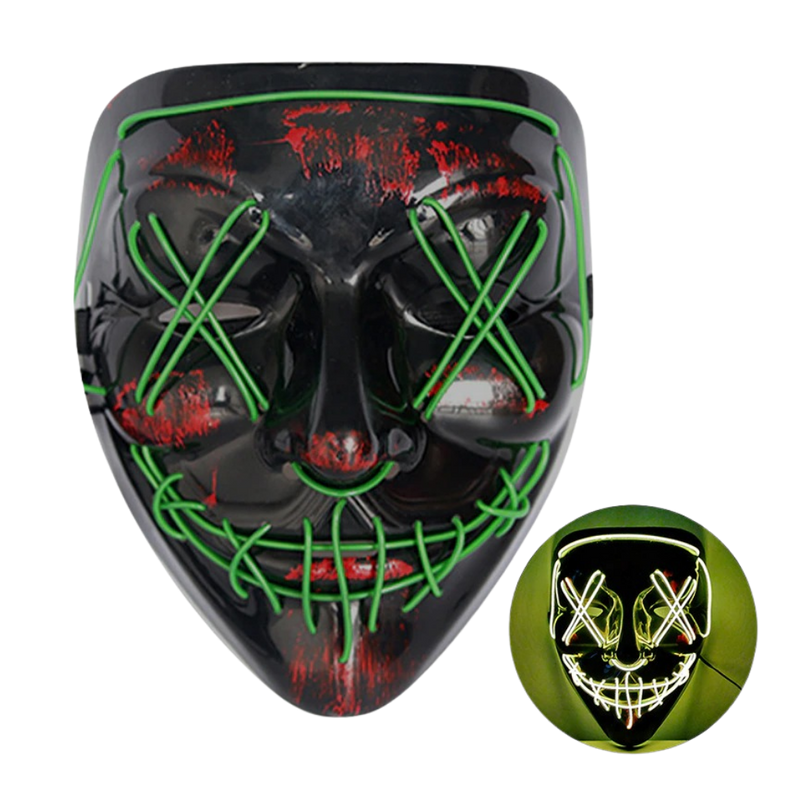 Neon LED Maske