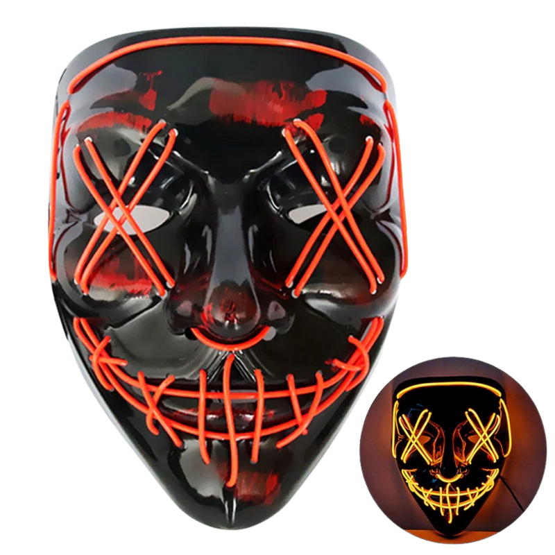 Neon LED Maske