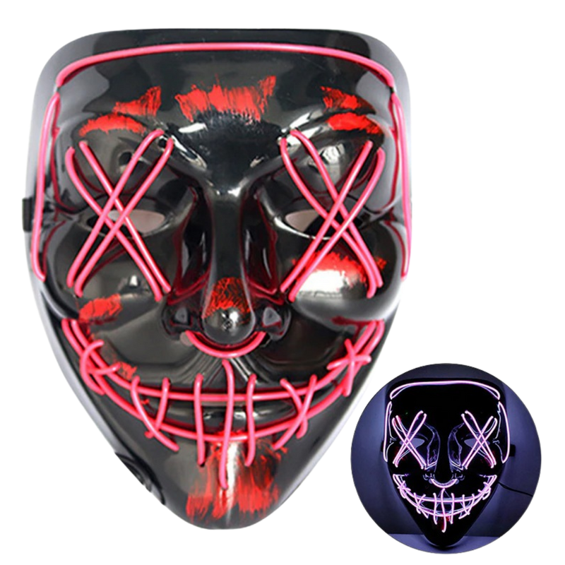 Neon LED Maske