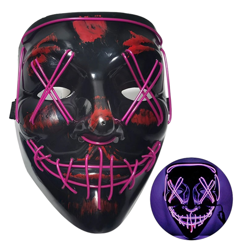 Neon LED Maske