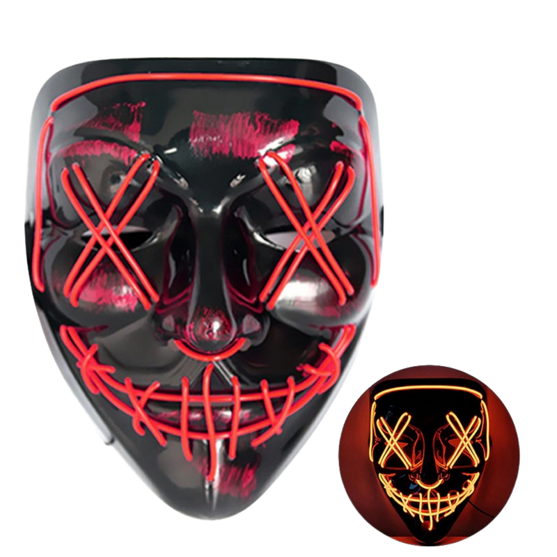 Neon LED Maske