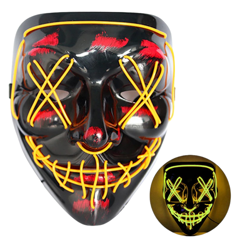 Neon LED Maske