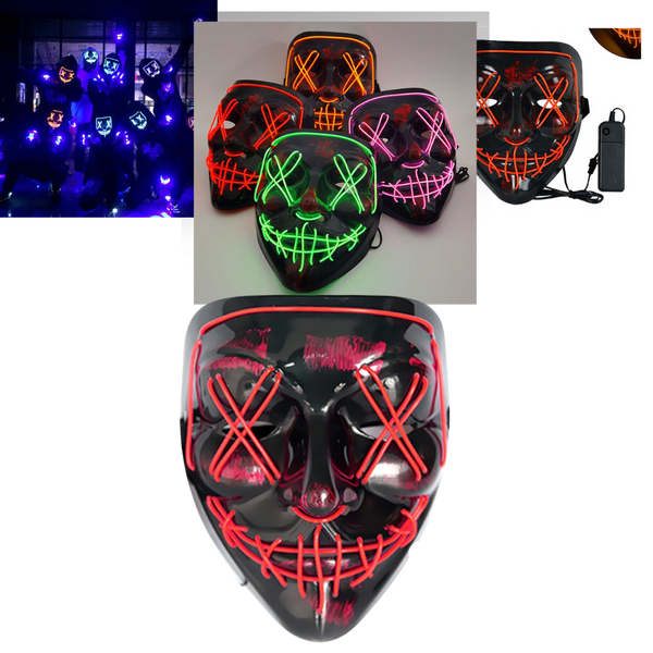 Neon LED Maske